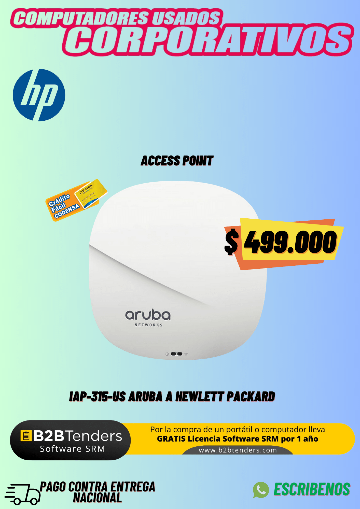 Access Point Aruba IAP-315-US